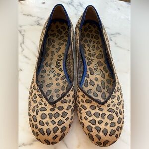 Rothy’s leopard flats size 8
